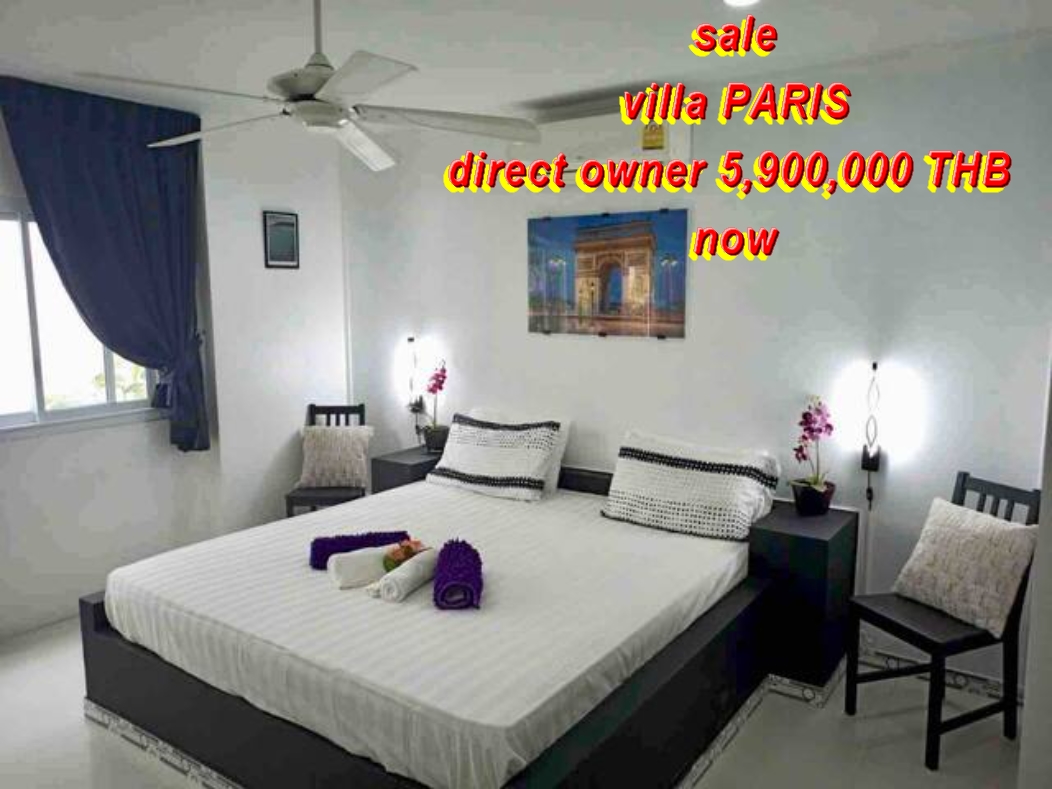 pool-villa PARIS sale direct owner - 5 900 000 BTH now or 5.9 million THB
